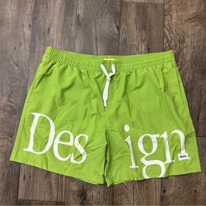 Duvin Design Swim Shorts Cactus Men Light Green Size  XXL